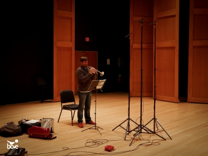 solo recording at Bove Studios
